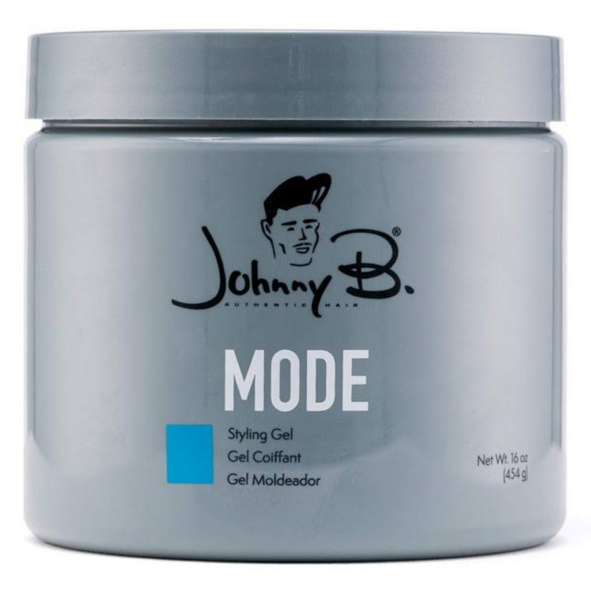 Johnny B styling gel Net Wt. 16oz 454 g Disguys Salon